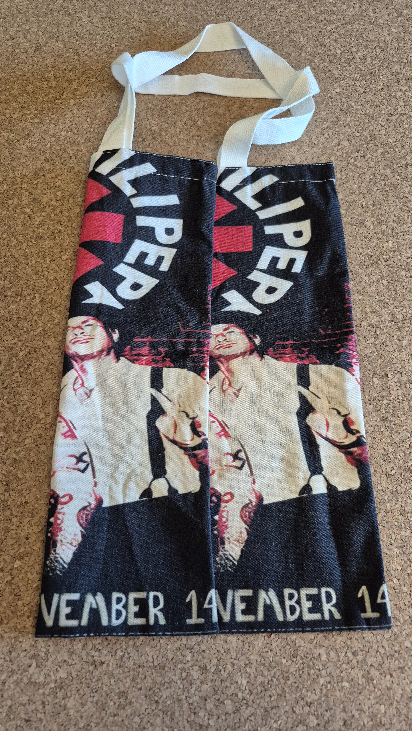 Tote Bag Red Hot Chili Peppers - Rose Garden Edition 🤘🌶️🎸 2