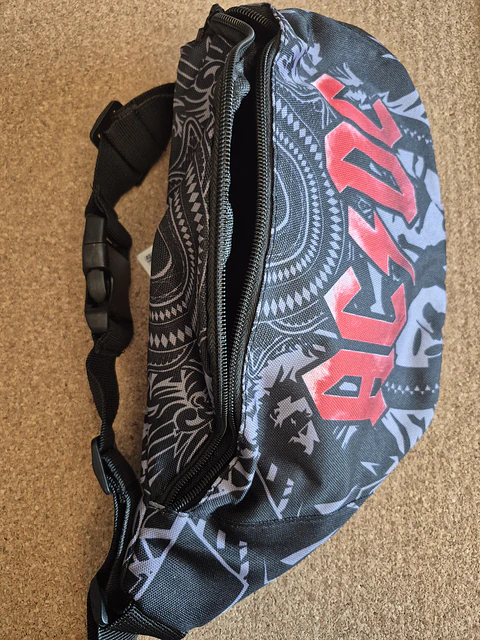 AC/DC Bum Bag – High Voltage Style