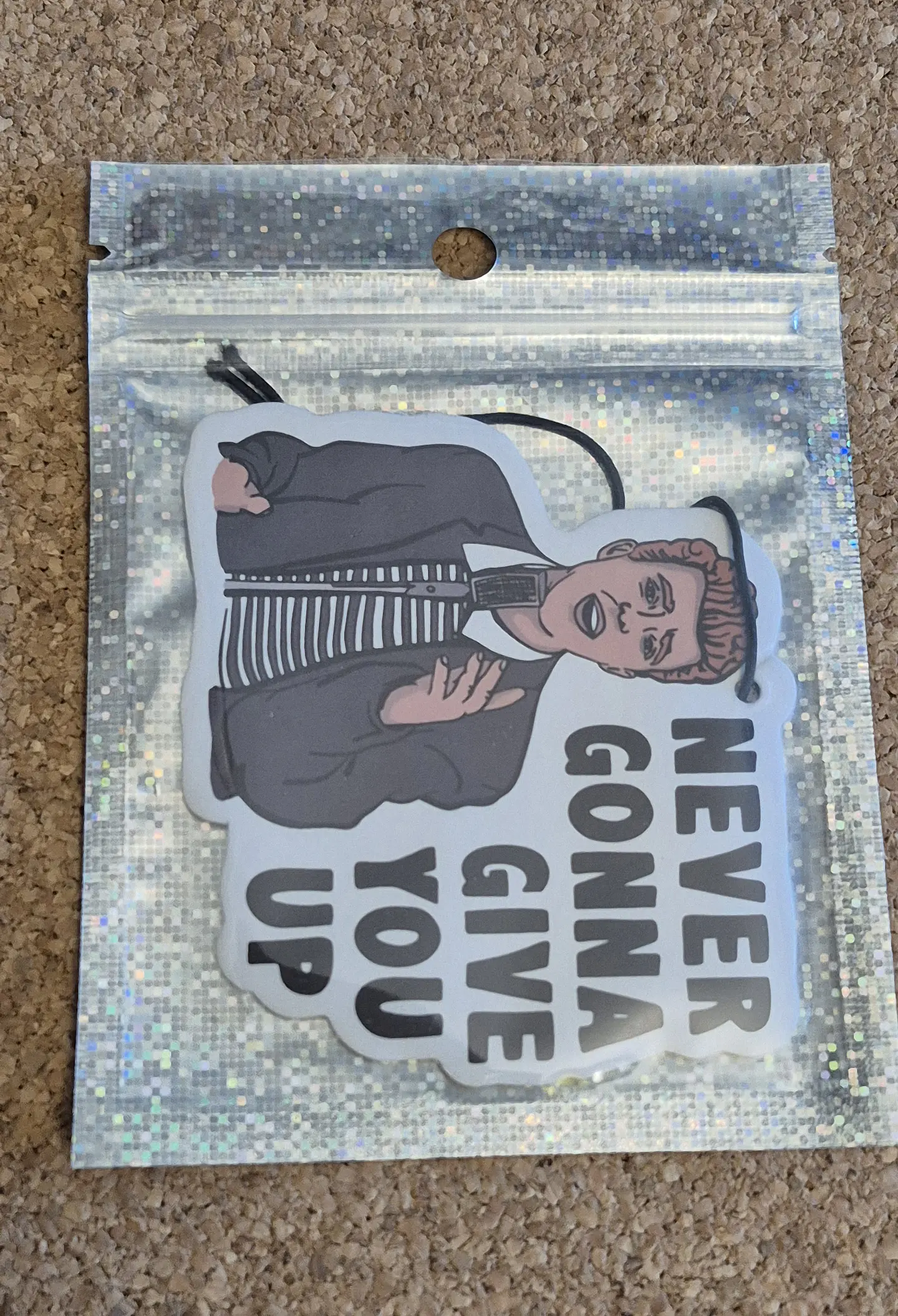 Never Gonna Give You Up - Rick Astley Car Fragrance 1