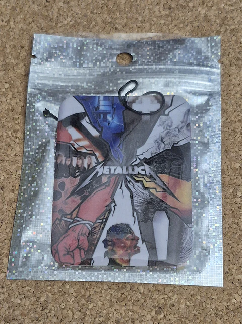 Metallica Car Fragrance - 3 Modelos Disponíveis