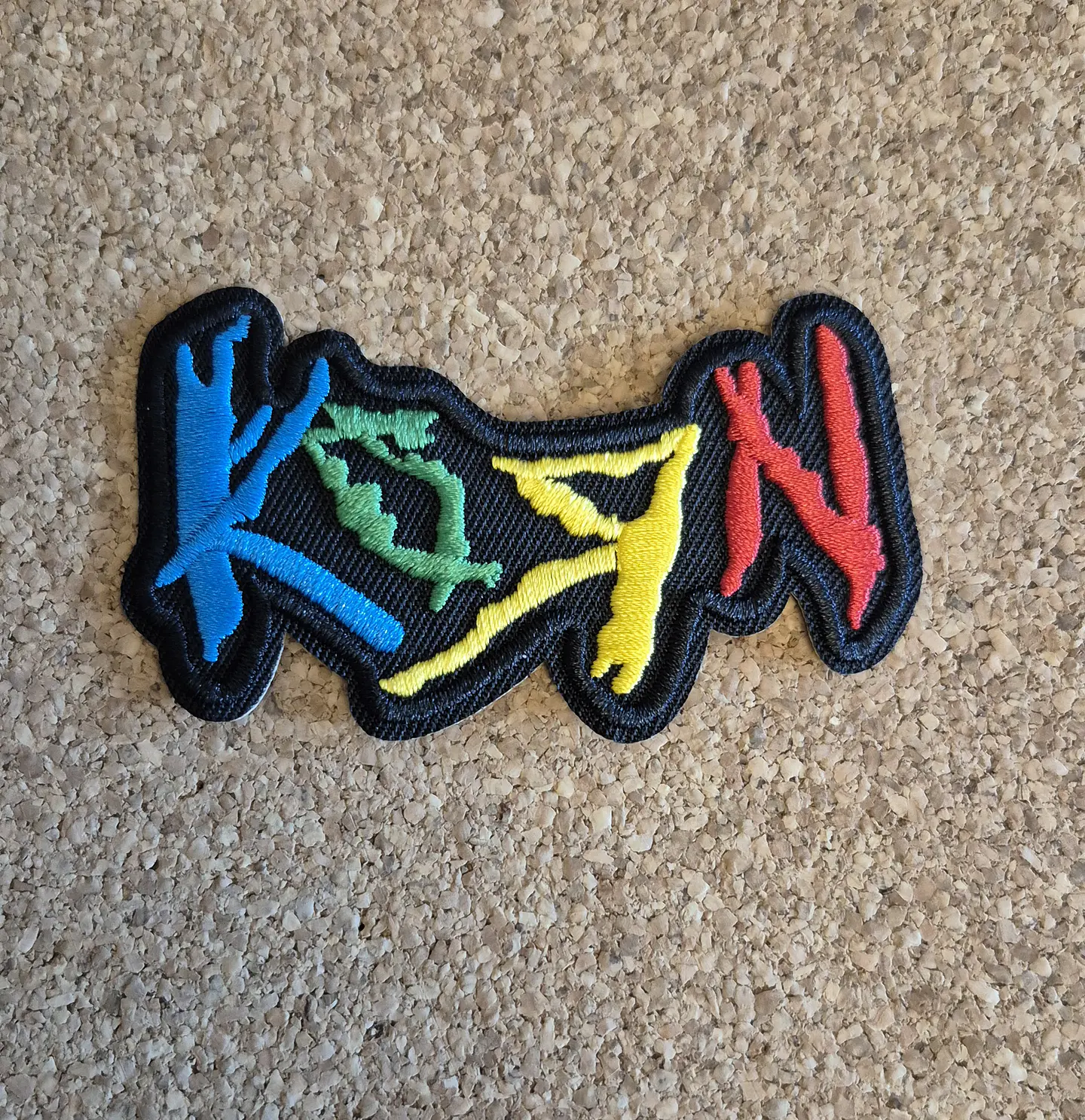 Korn Patch - Embroidered (Iron-on) 1
