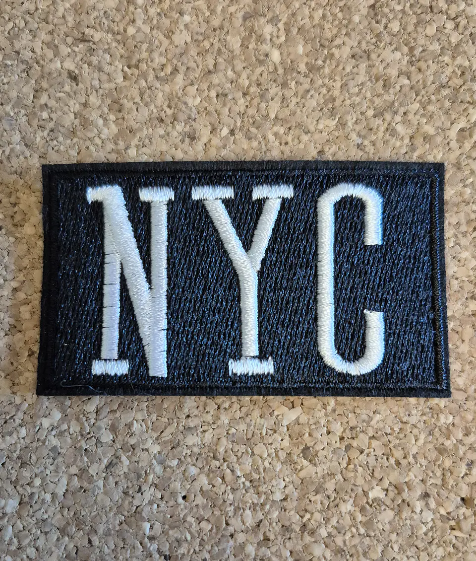 NYC Patch - Embroidered (Iron-on) 1