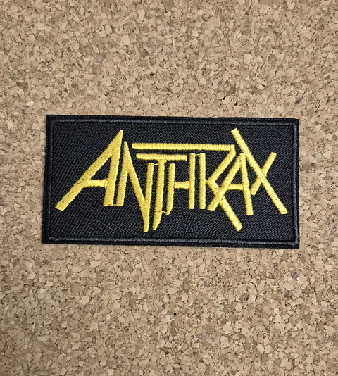 Anthrax Patch - Embroidered (Iron-on) 2 Modelos