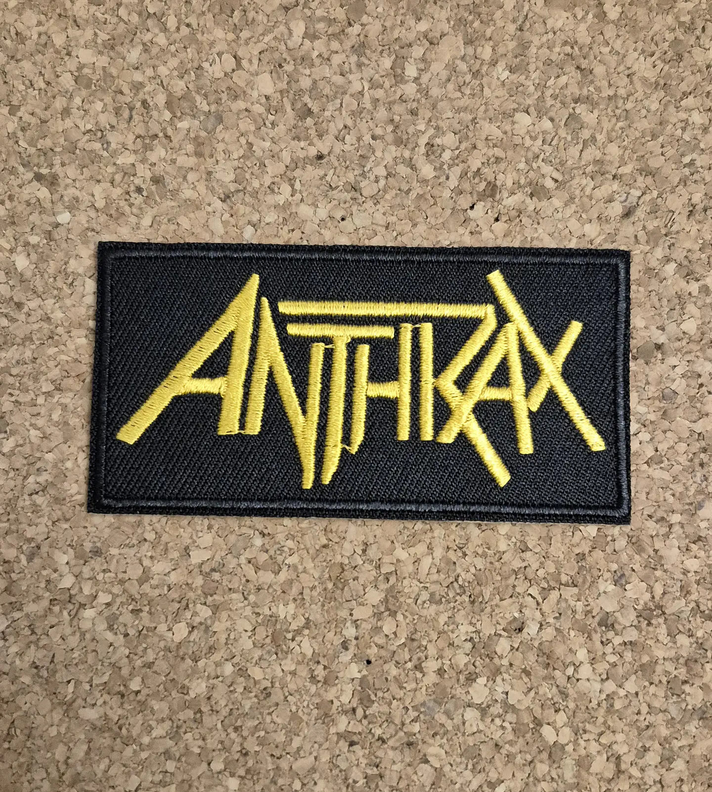 Anthrax Patch - Embroidered (Iron-on) 2 Modelos 2