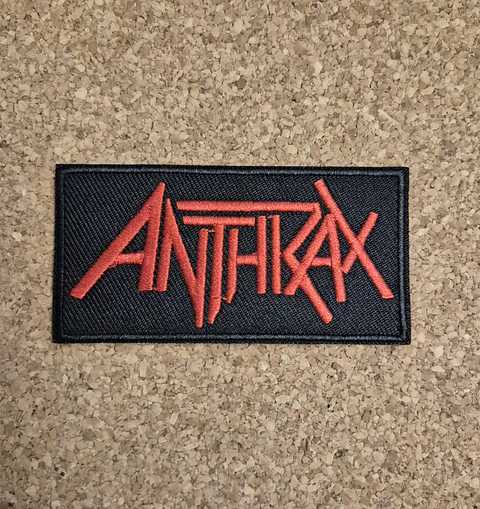 Anthrax Patch - Embroidered (Iron-on) 2 Modelos
