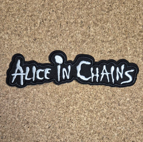 Alice in Chains Patch - Embroidered (Iron-on)