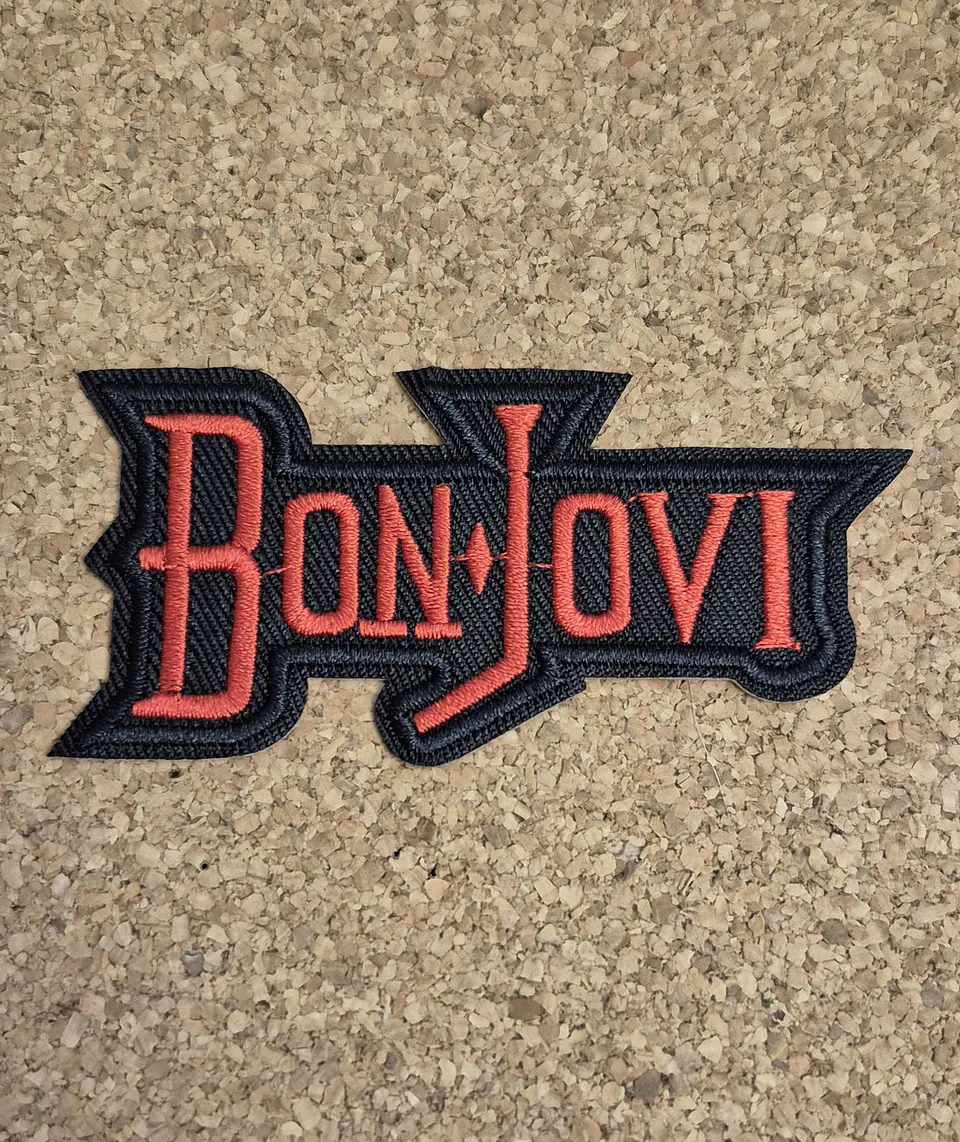 Bon Jovi Patch - Embroidered (Iron-on) 1