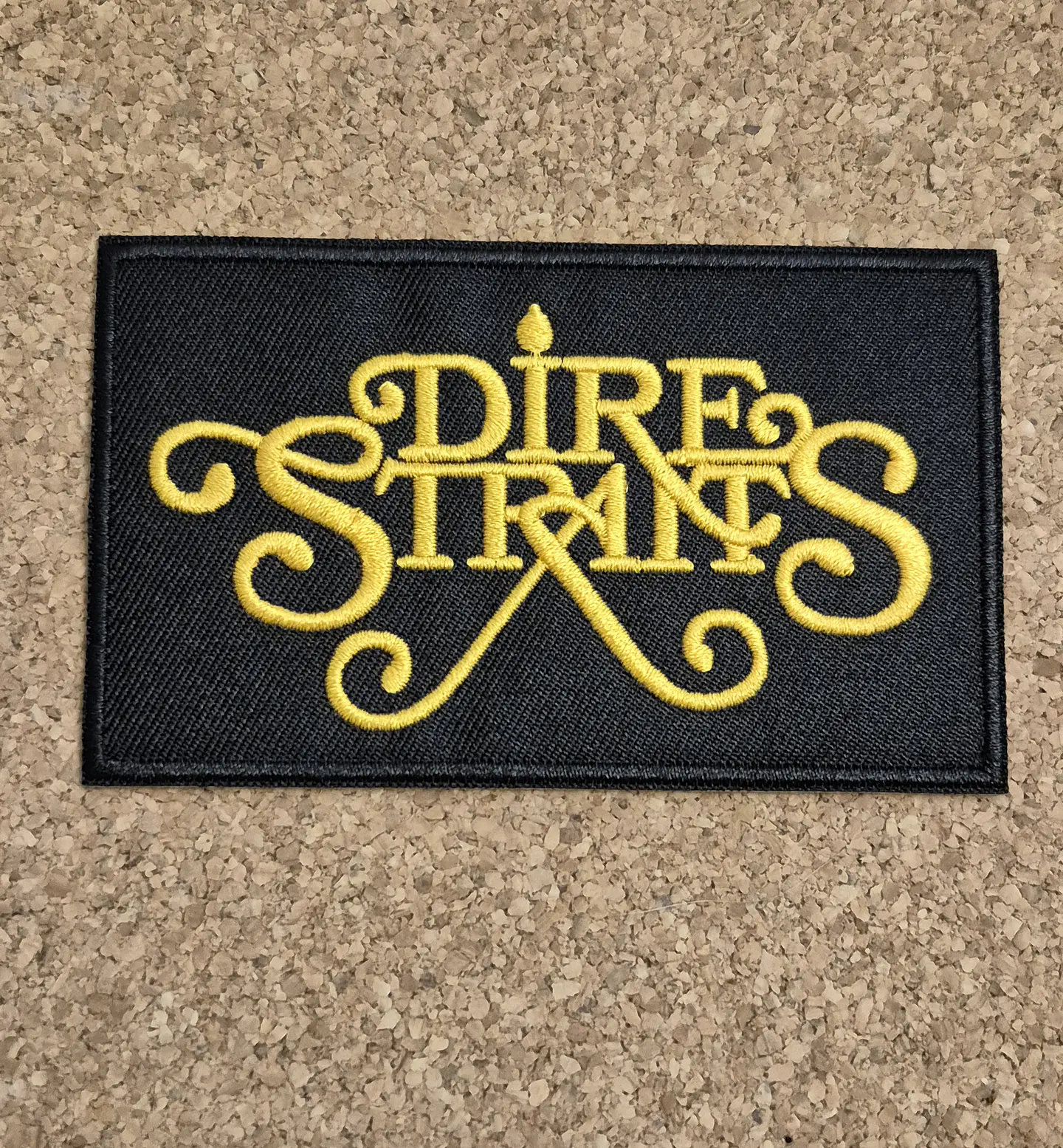 Dire Straits Patch - Embroidered (Iron-on) 1