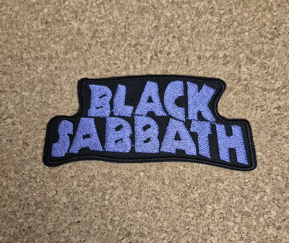 ​Black Sabbath Patch - Embroidered (Iron-on) 1