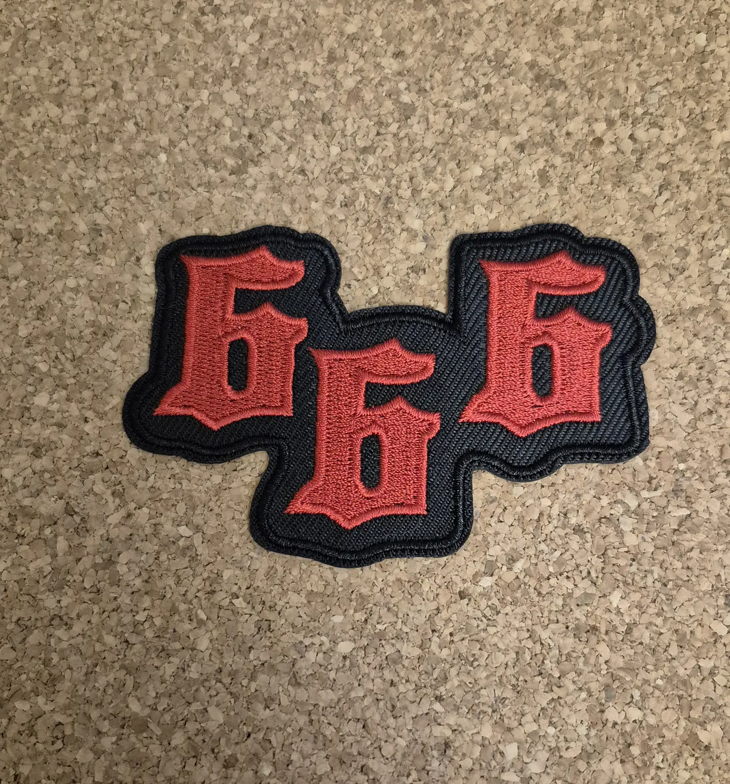 666 Patch - Embroidered (Iron-on) 1