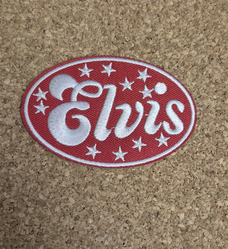 Elvis Presley Patch - Embroidered (Iron-on) 1