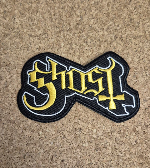 Ghost Patch – Embroidered (Iron-on) 2 Modelos 