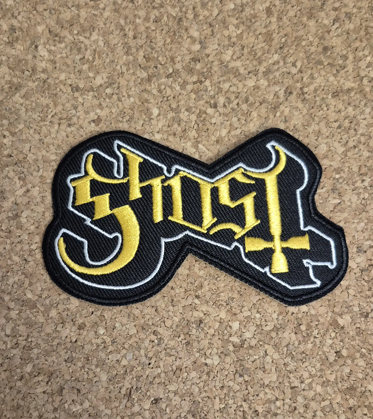 Ghost Patch – Embroidered (Iron-on) 2 Modelos  1