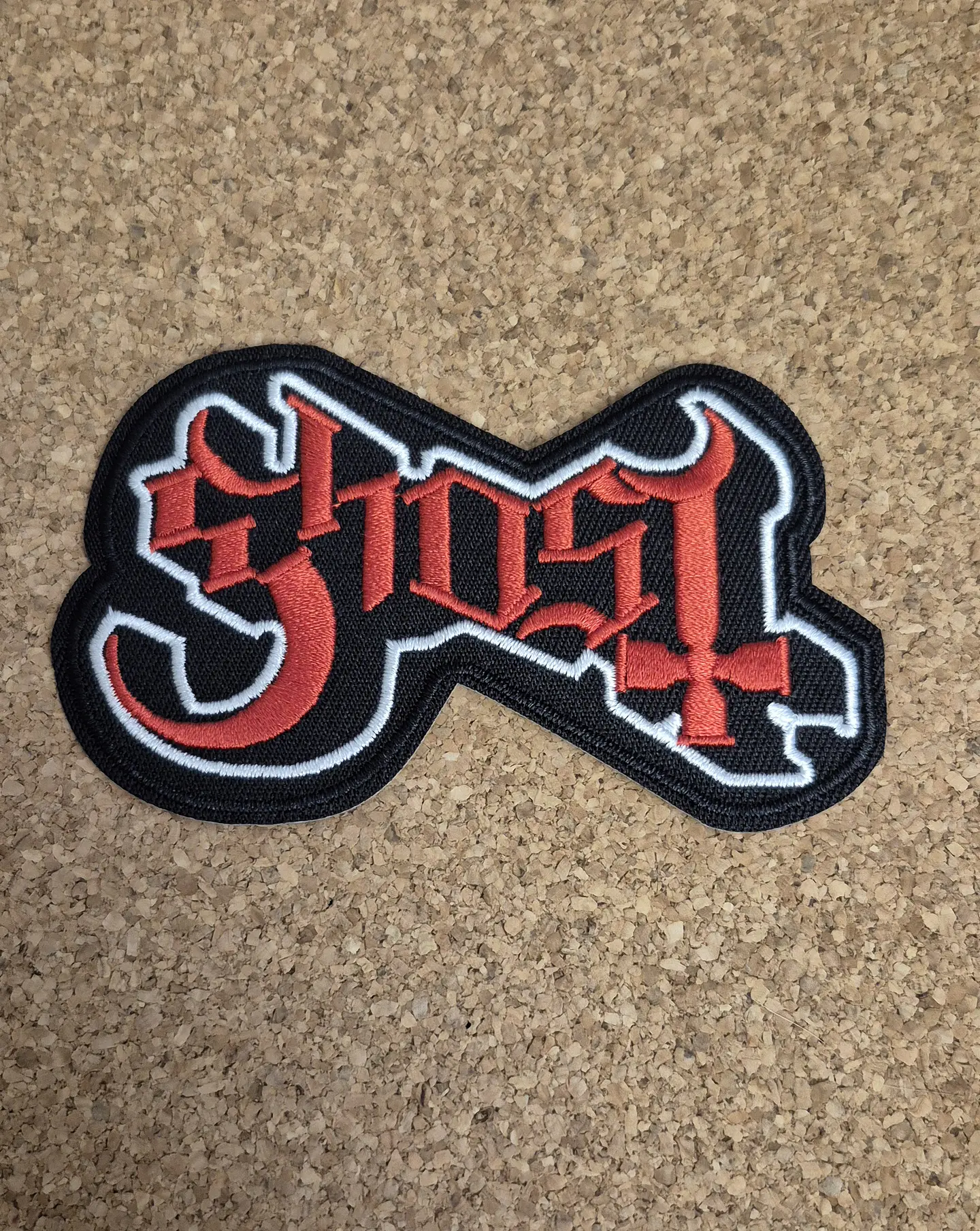 Ghost Patch – Embroidered (Iron-on) 2 Modelos  2