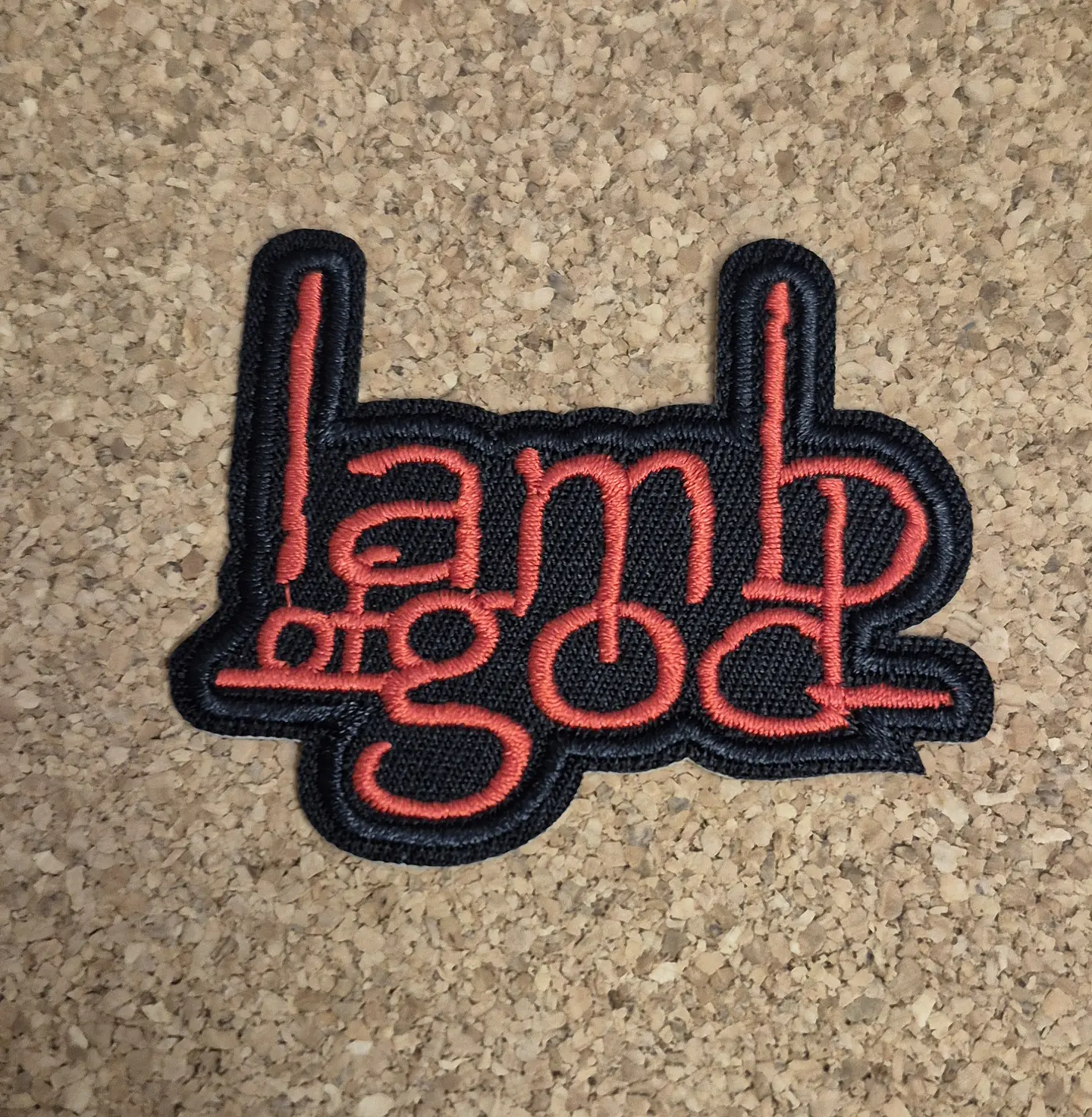 Lamb of God Patch – Embroidered (Iron-on) 2 Modelos 1