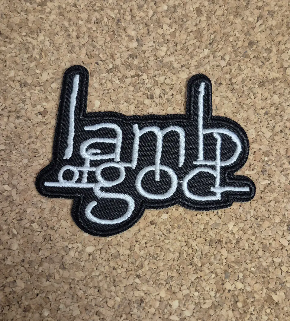 Lamb of God Patch – Embroidered (Iron-on) 2 Modelos 2