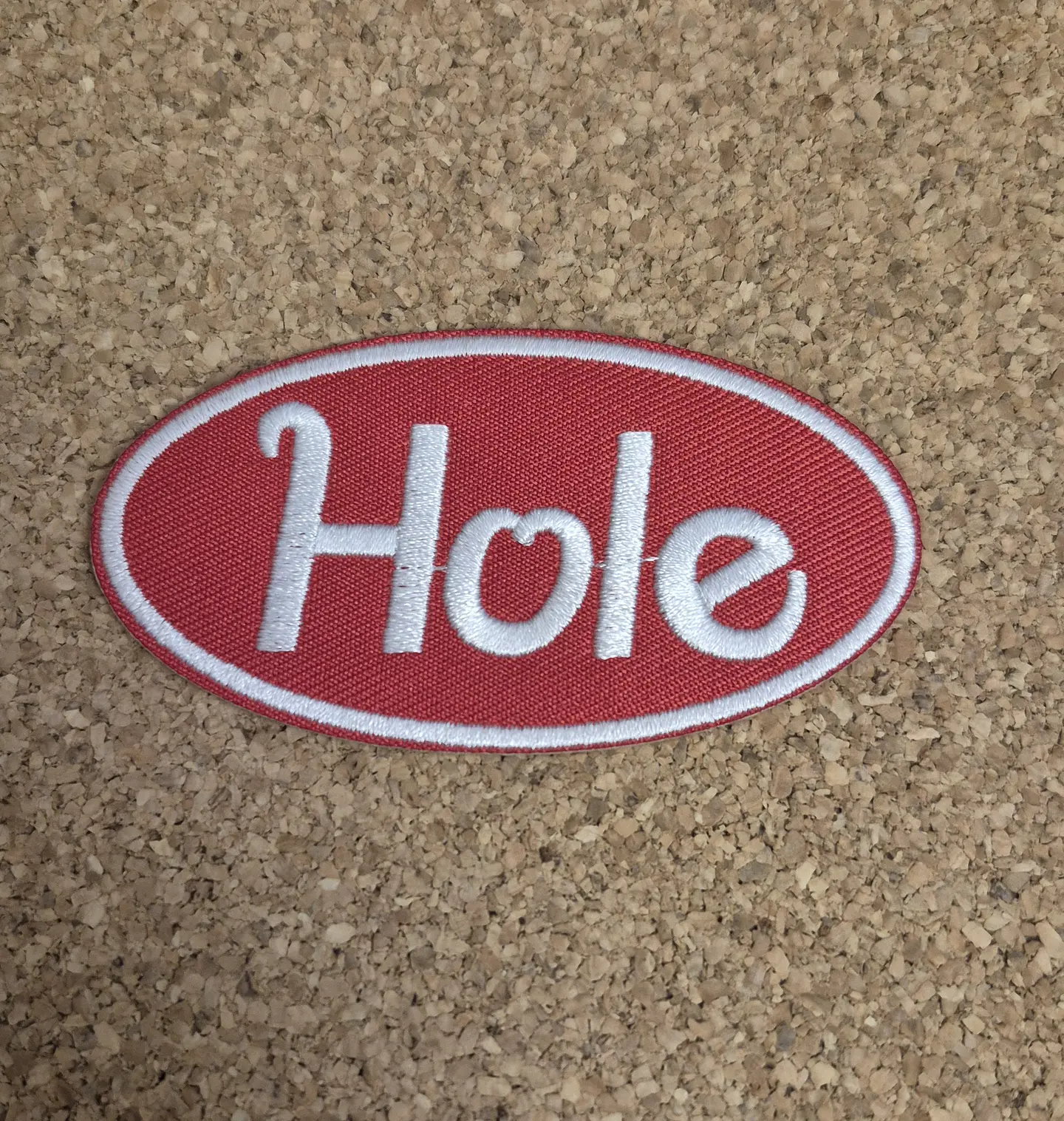 Hole Patch - Embroidered (Iron-on) 1