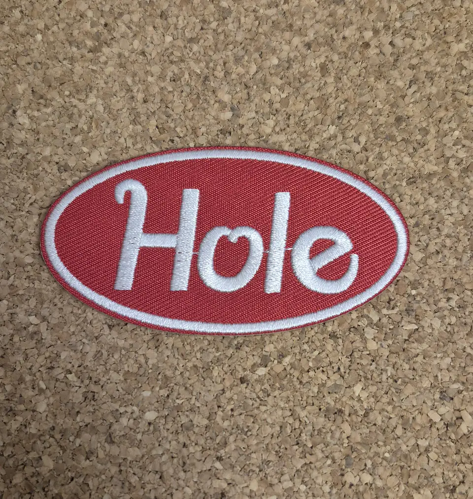Hole Patch - Embroidered (Iron-on) 1