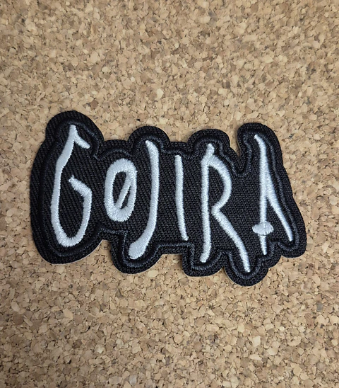 Gojira Patch – Embroidered (Iron-on) 2 Modelos