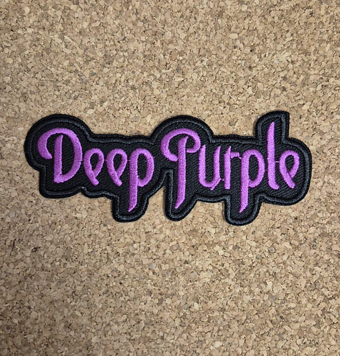 Deep Purple Patch – Embroidered (Iron-on) 2 Modelos
