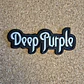 Deep Purple Patch – Embroidered (Iron-on) 2 Modelos - thumbnail 1