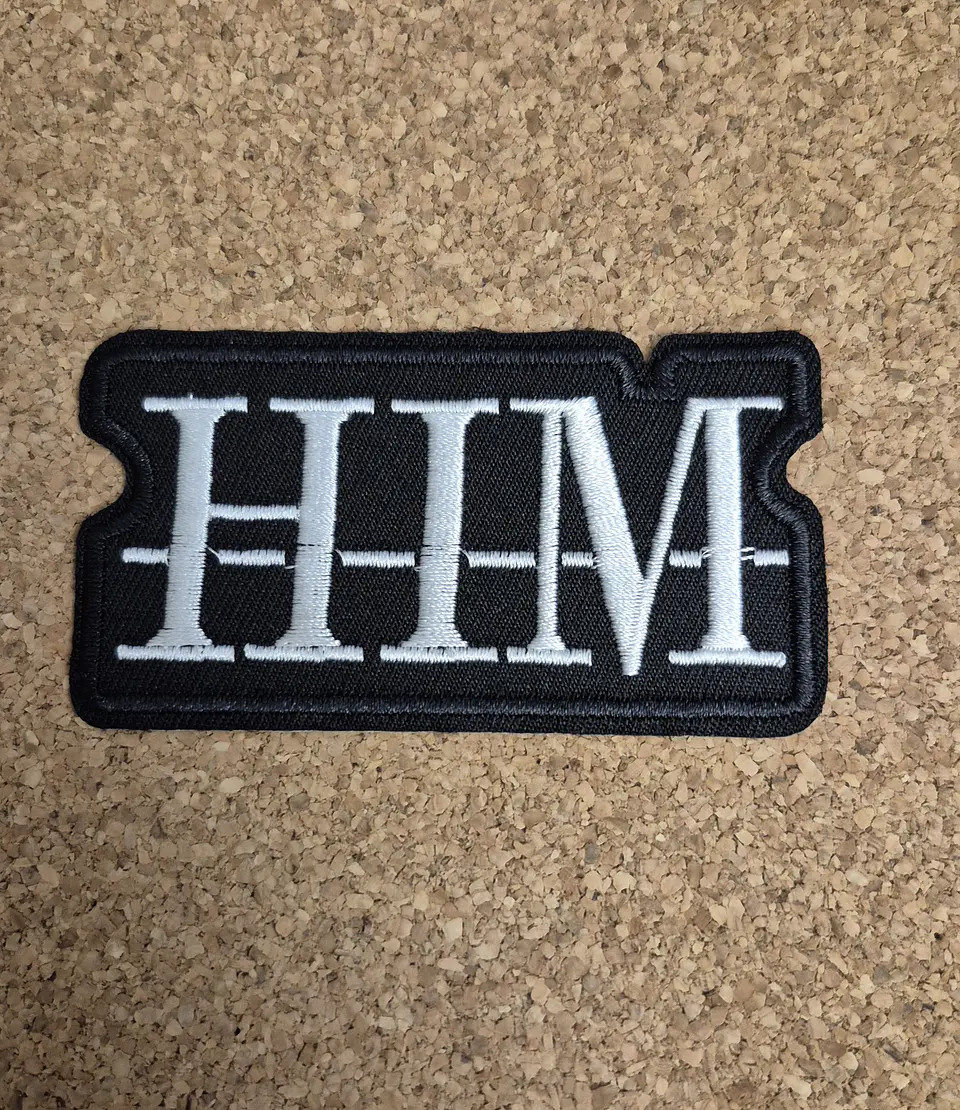 Him Patch – Embroidered (Iron-on) 2 Modelos 1