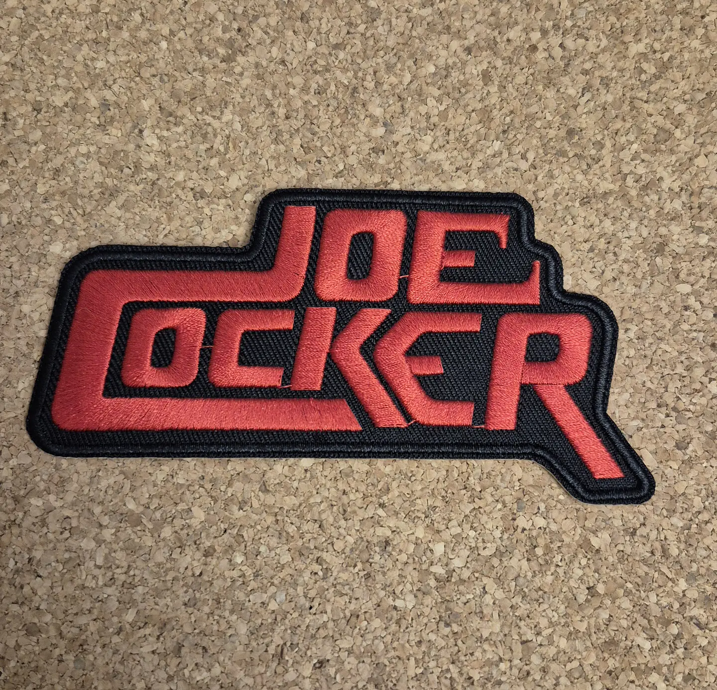 Joe Cocker Patch Embroidered (Iron-on) 1