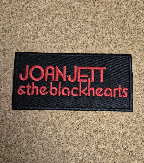 Joan Jett & The Blackhearts Patch Embroidered (Iron-on)