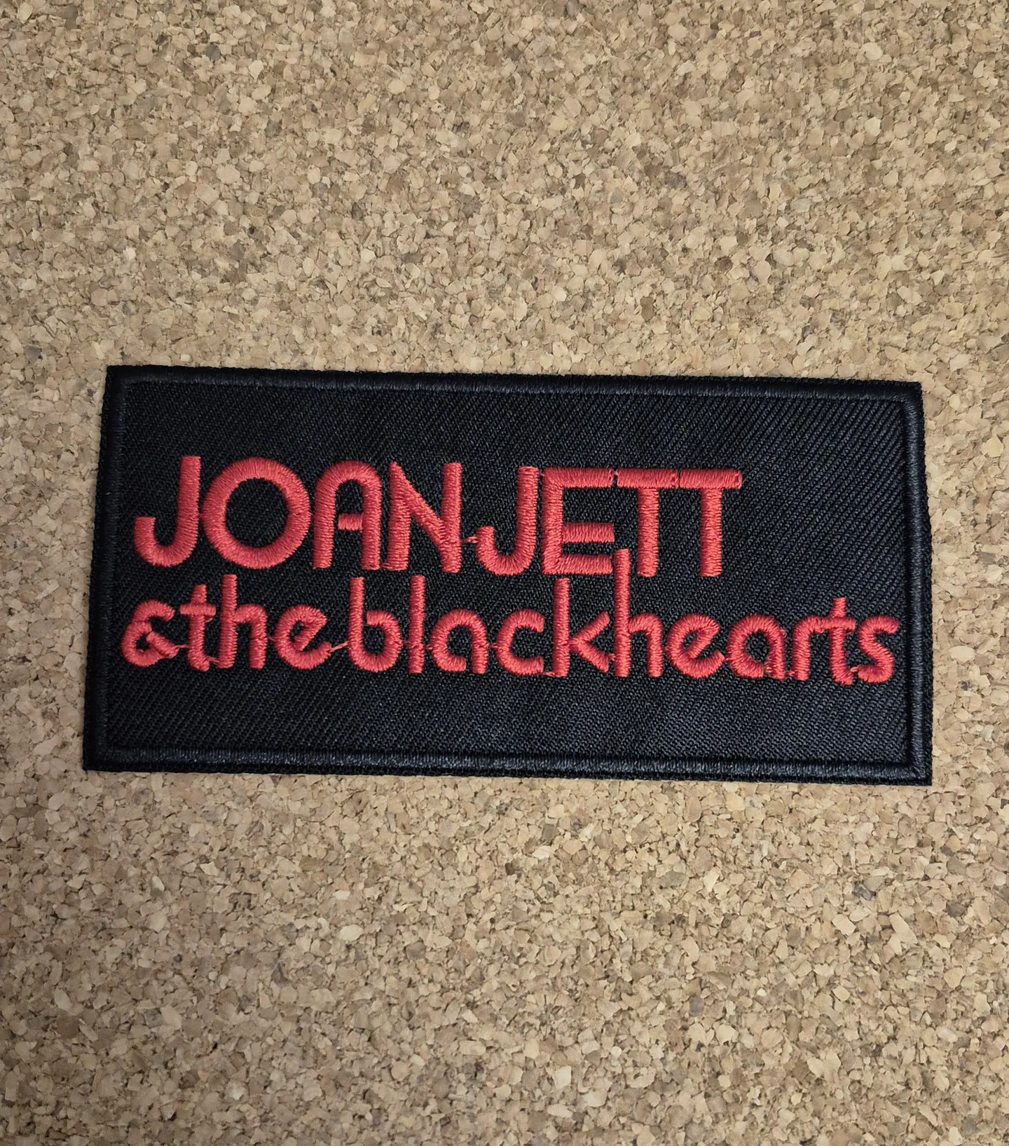 Joan Jett & The Blackhearts Patch Embroidered (Iron-on) 1