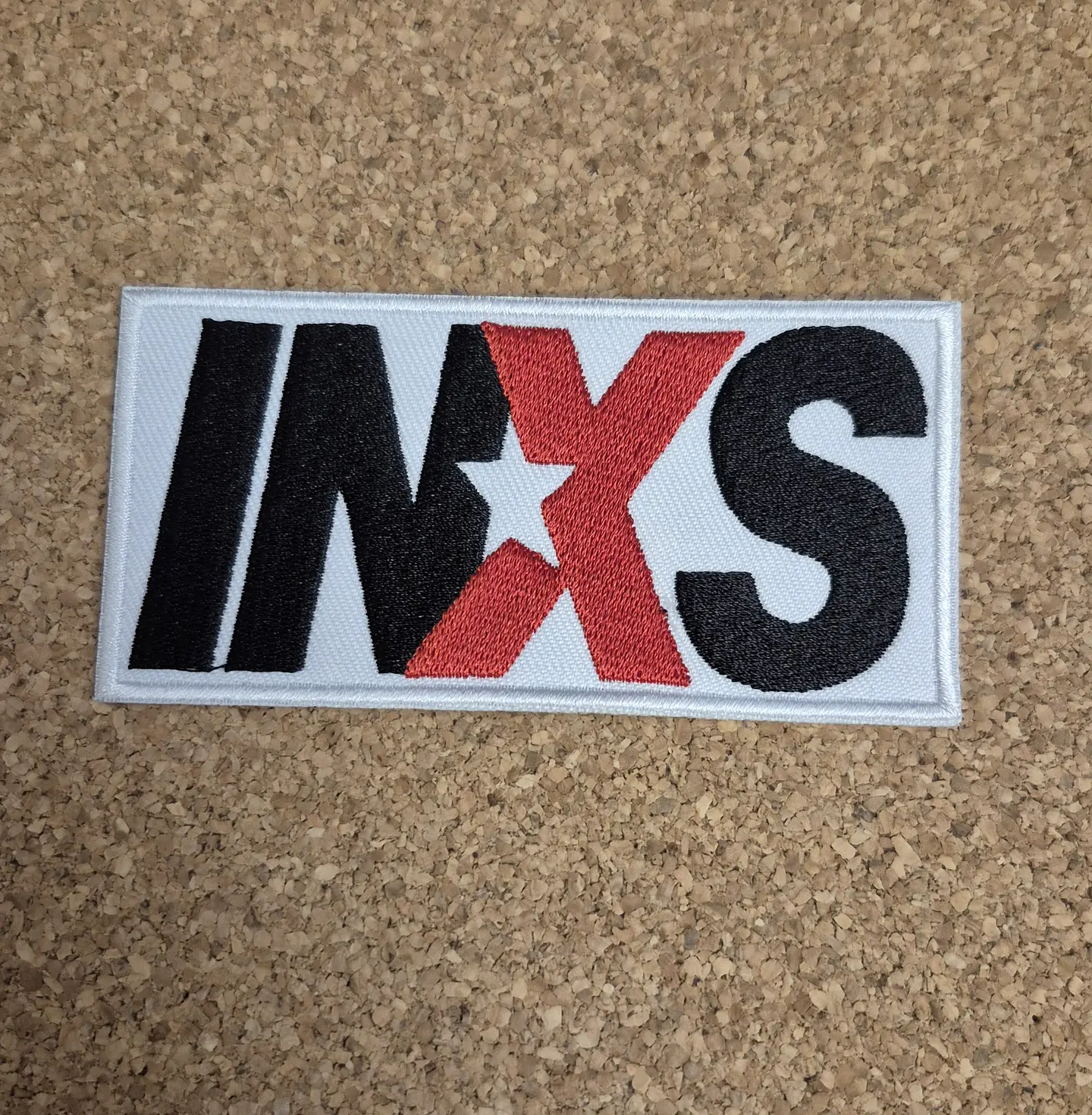 INXS Patch Embroidered (Iron-on) 1