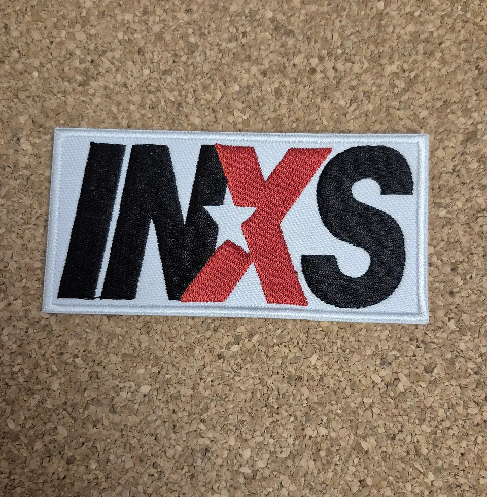 INXS Patch Embroidered (Iron-on) 1