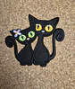 Cat & Kittens Patch - Embroidered (Iron-on) 5 Modelos - thumbnail 2