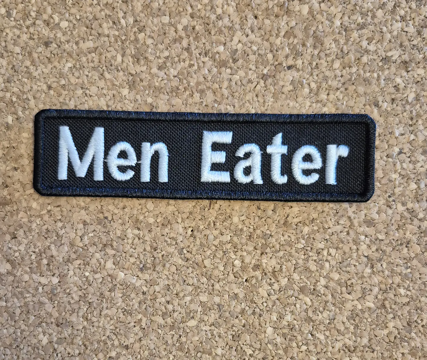Men Eater Patch - Embroidered (Iron-on) 1
