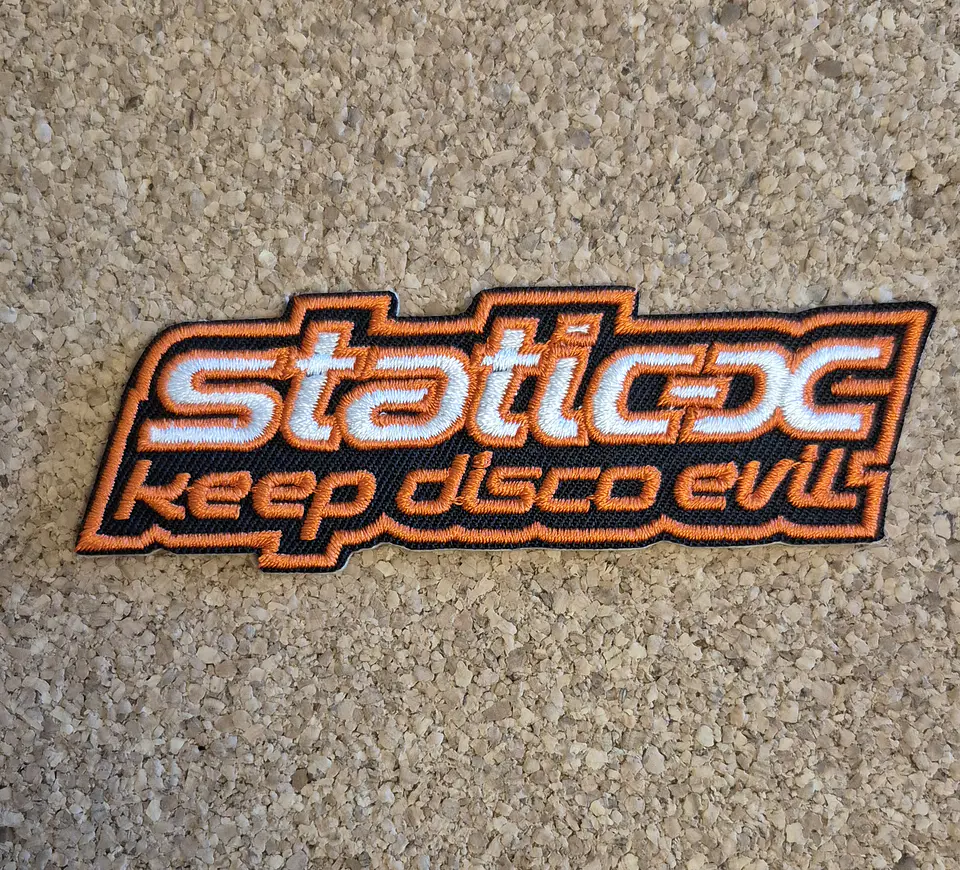 Static-X Patch - Embroidered (Iron-on) 1