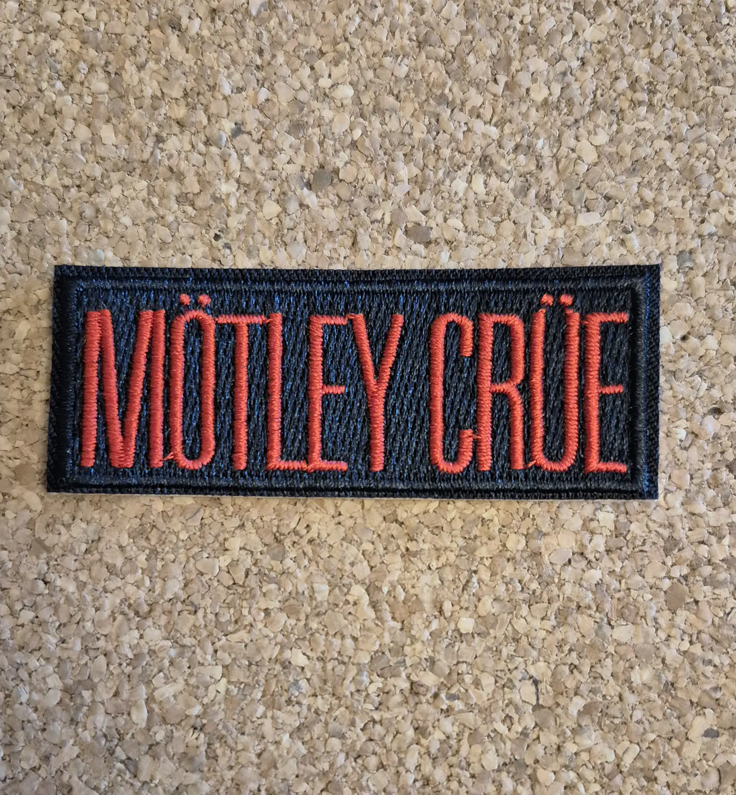 ​Mötley Crüe Patch - Embroidered (Iron-on) 1