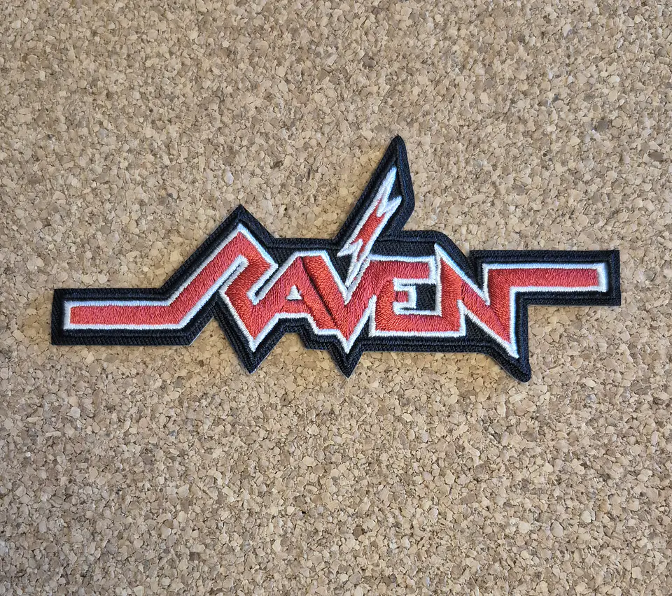 Raven Patch - Embroidered (Iron-on)  1
