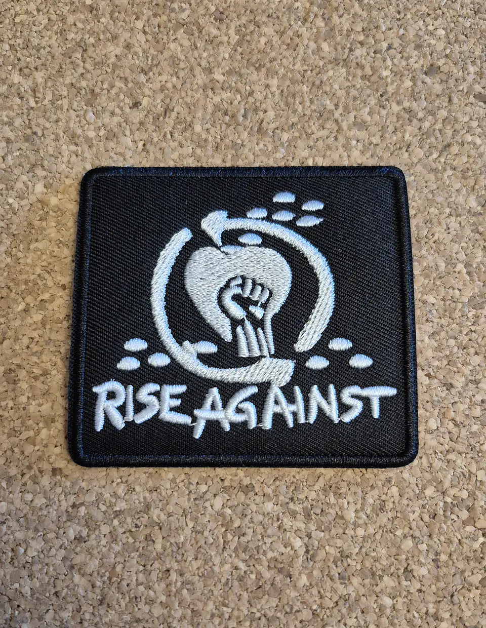 Rise Against Patch - Embroidered (Iron-on) 1