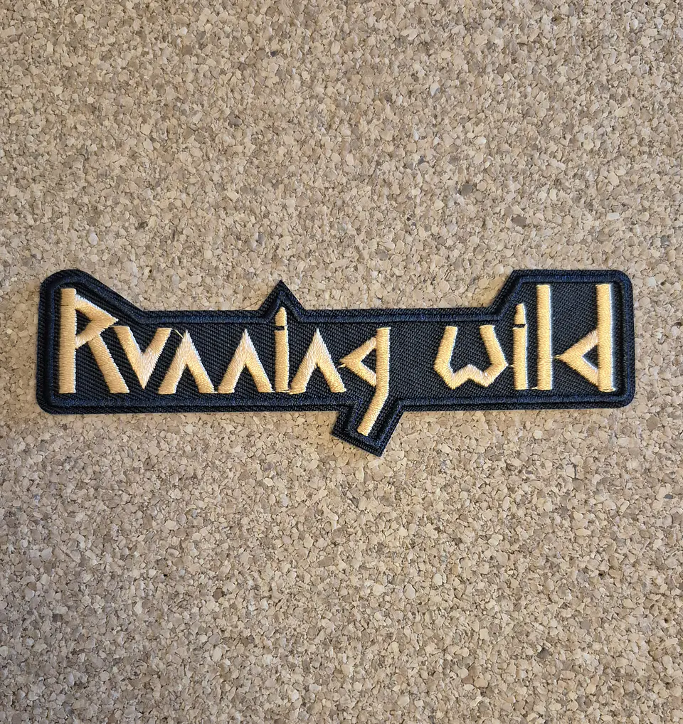 Running Wild Patch - Embroidered (Iron-on) 1
