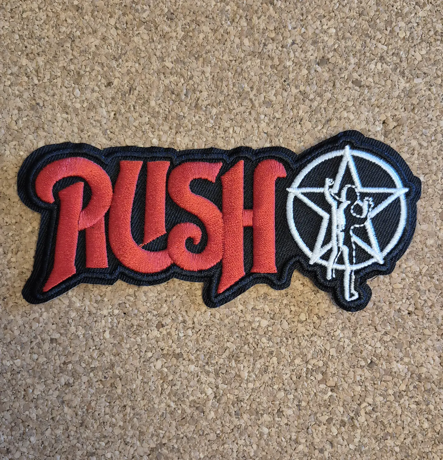 Rush Patch - Embroidered (Iron-on)  1