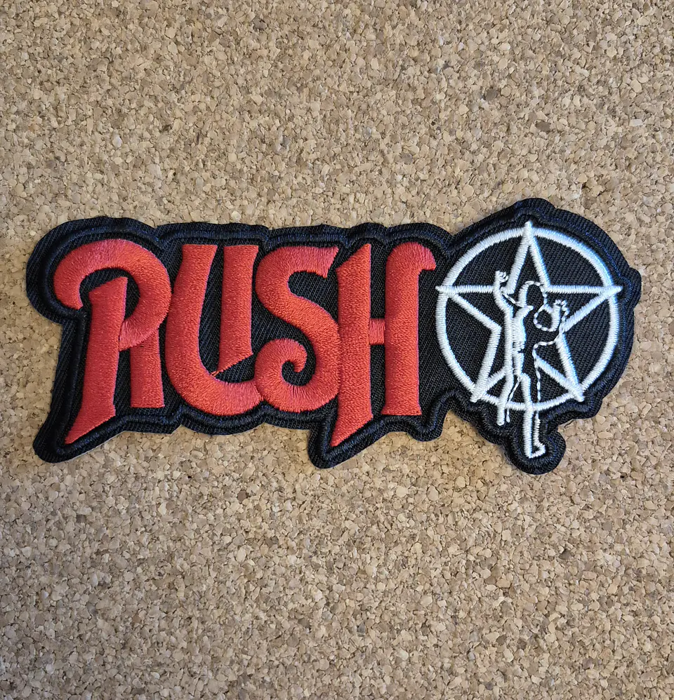 Rush Patch - Embroidered (Iron-on)  1