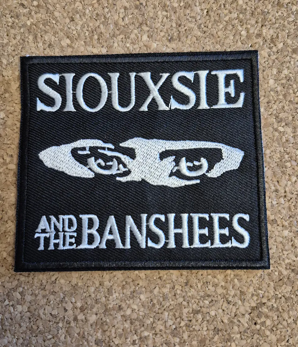 ​Siouxsie and the Banshees Patch - Embroidered (Iron-on) 1