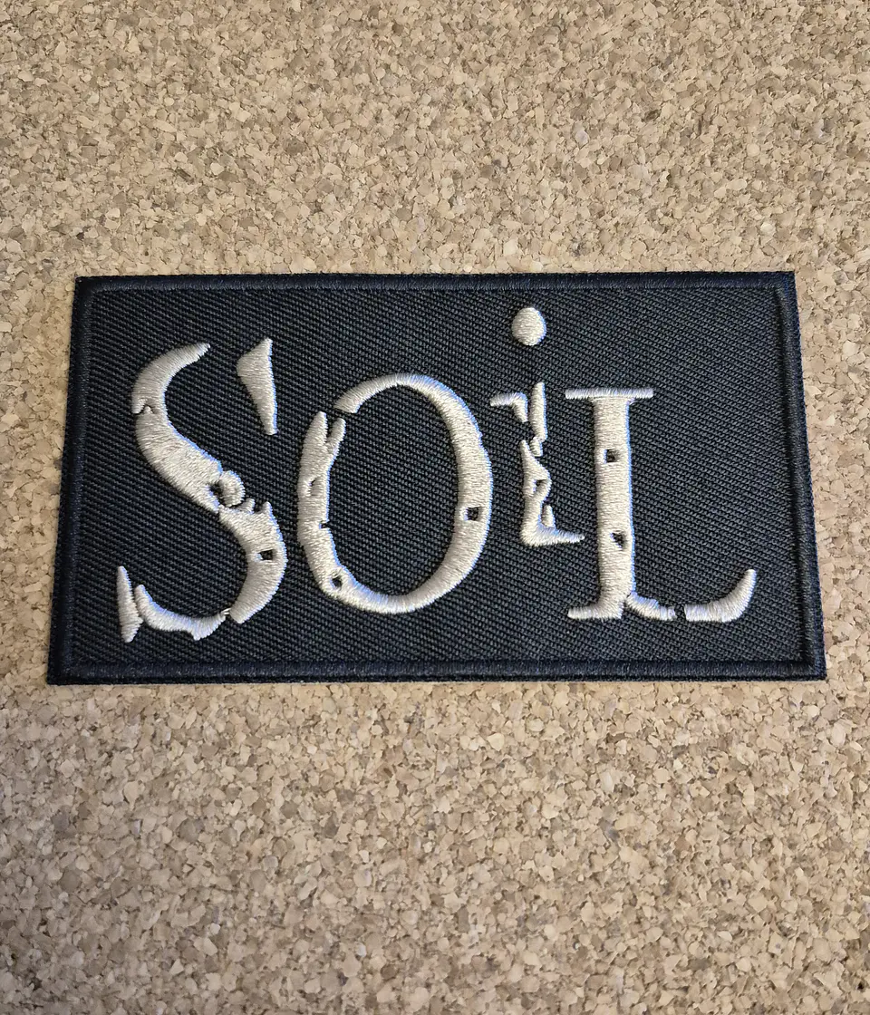 Soil Patch - Embroidered (Iron-on) 1