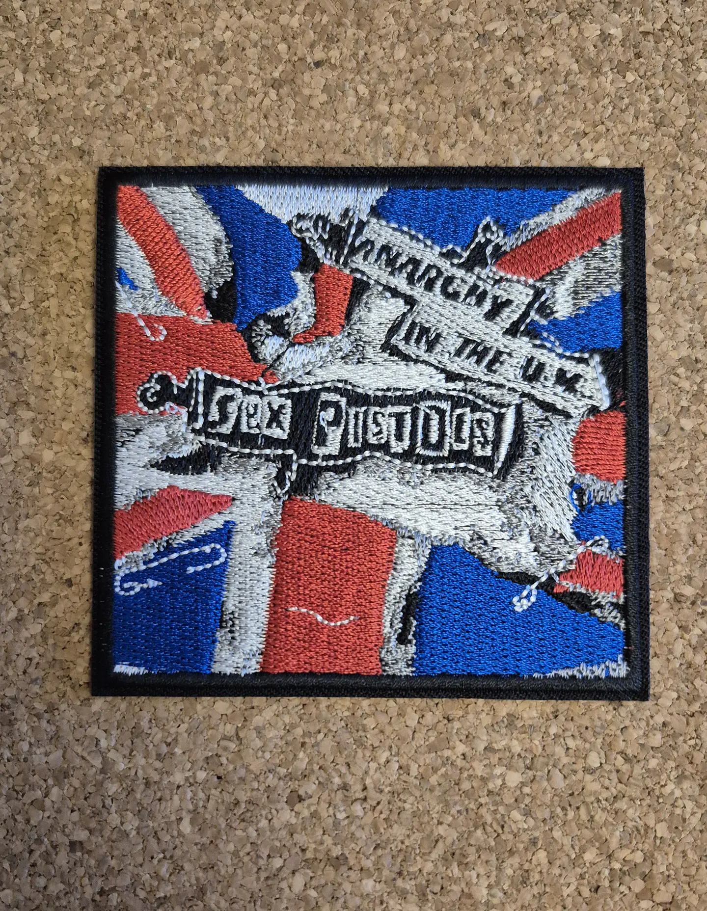 Sex Pistols Patch - Embroidered (Iron-on)  1