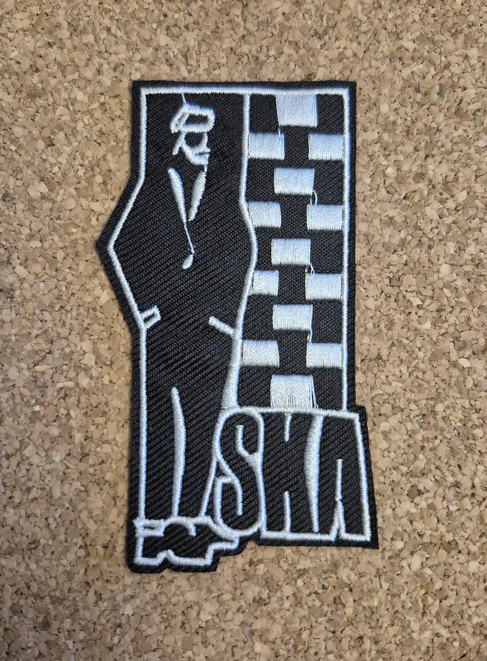 Ska Patch - Embroidered (Iron-on) 1