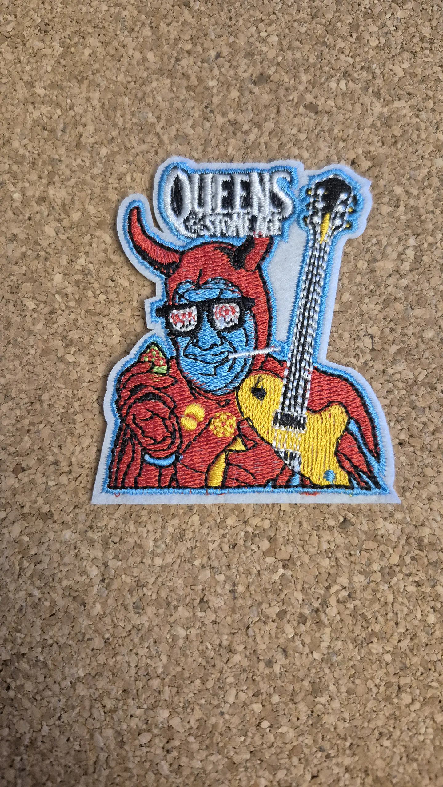Queens of the Stone Age Patch - Embroidered (Iron-on)  1
