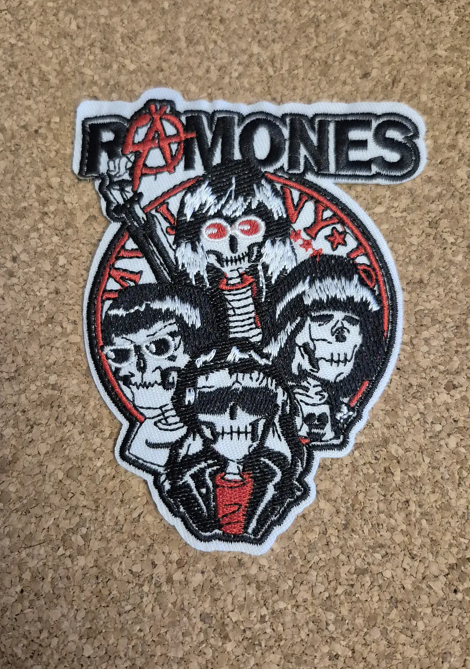 Ramones Patch - Embroidered (Iron-on) 1
