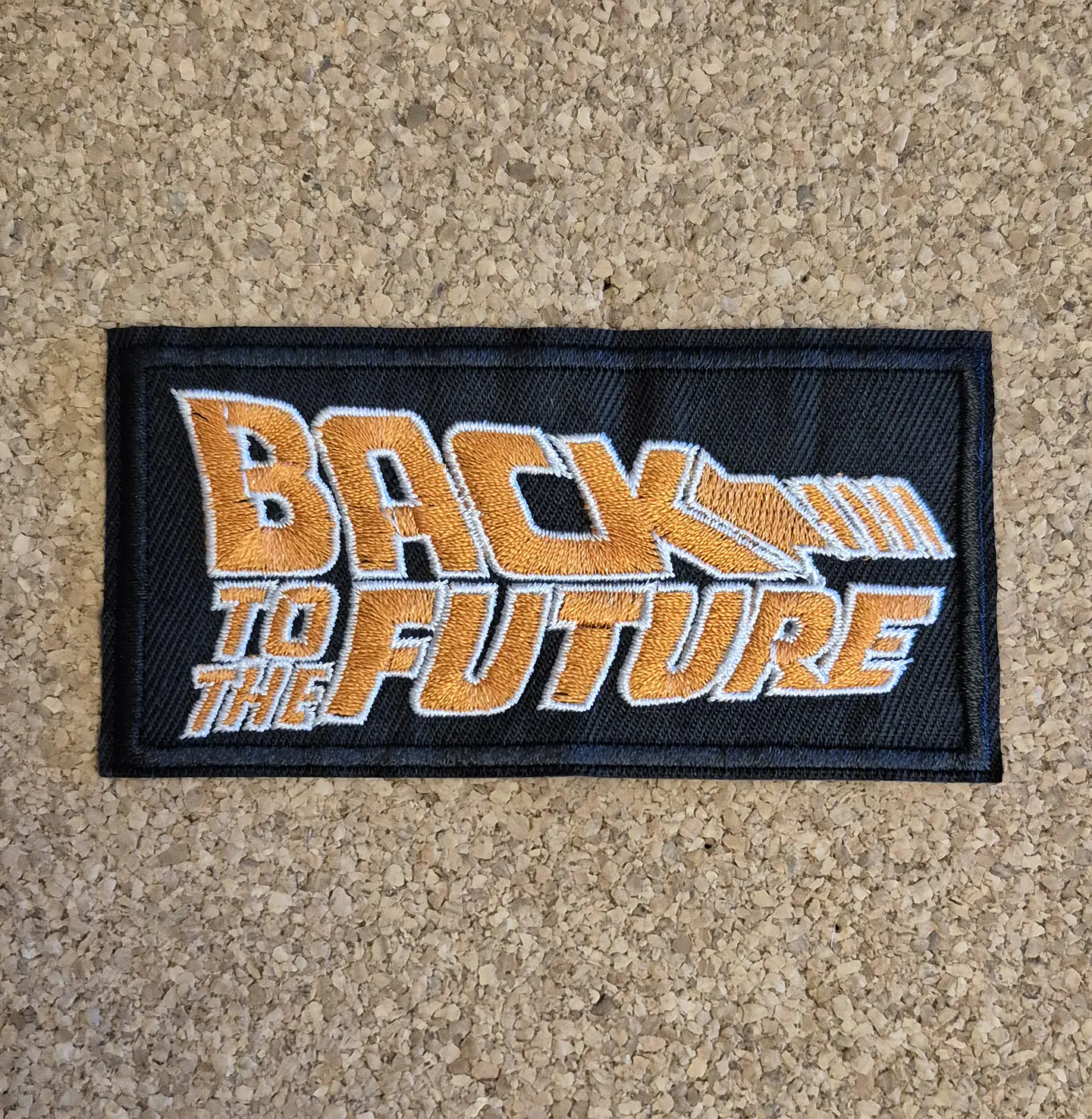 Back to the Future Patch - Embroidered (Iron-on) 1