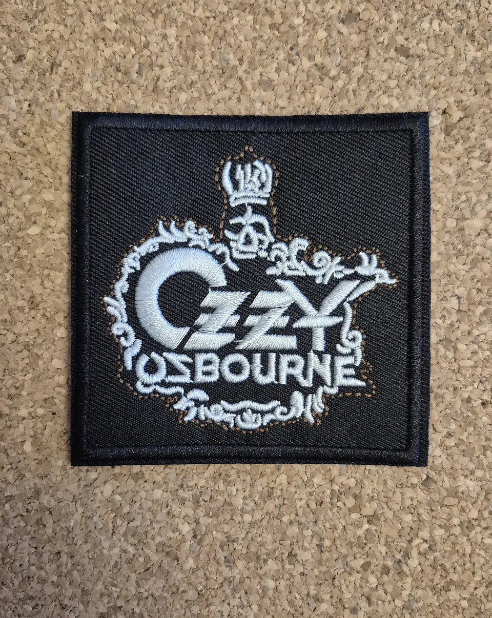 Ozzy Osbourne Patch - Embroidered (Iron-on) 1