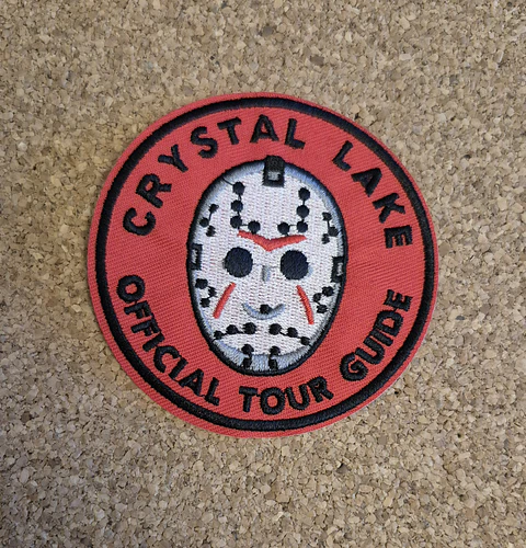 Friday the 13th Crystal Lake Patch - Embroidered (Iron-on)