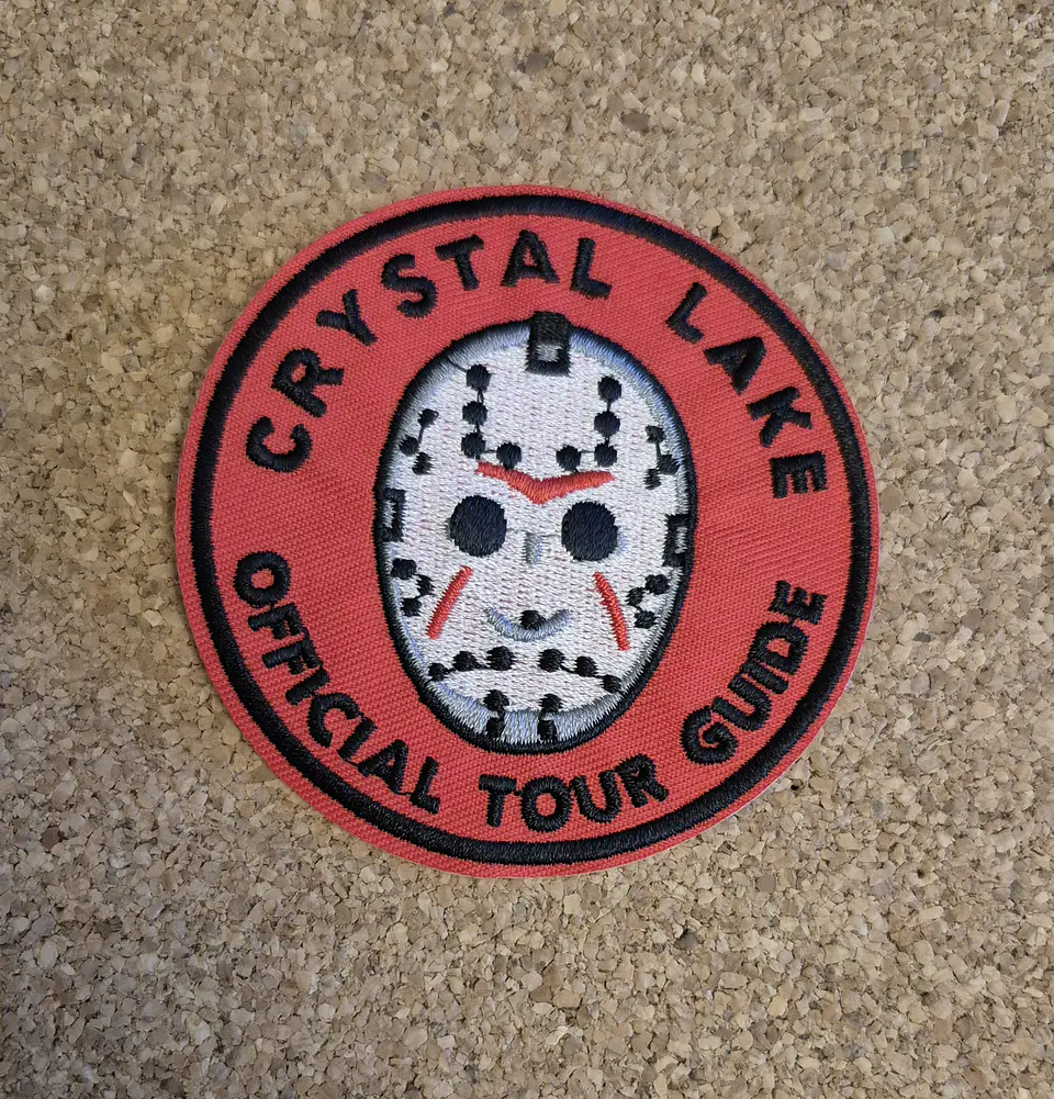 Friday the 13th Crystal Lake Patch - Embroidered (Iron-on) 1
